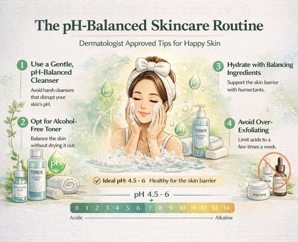 The pH-Balanced Skincare Routine: Dermatologist-Approved Tips for Happy Skin